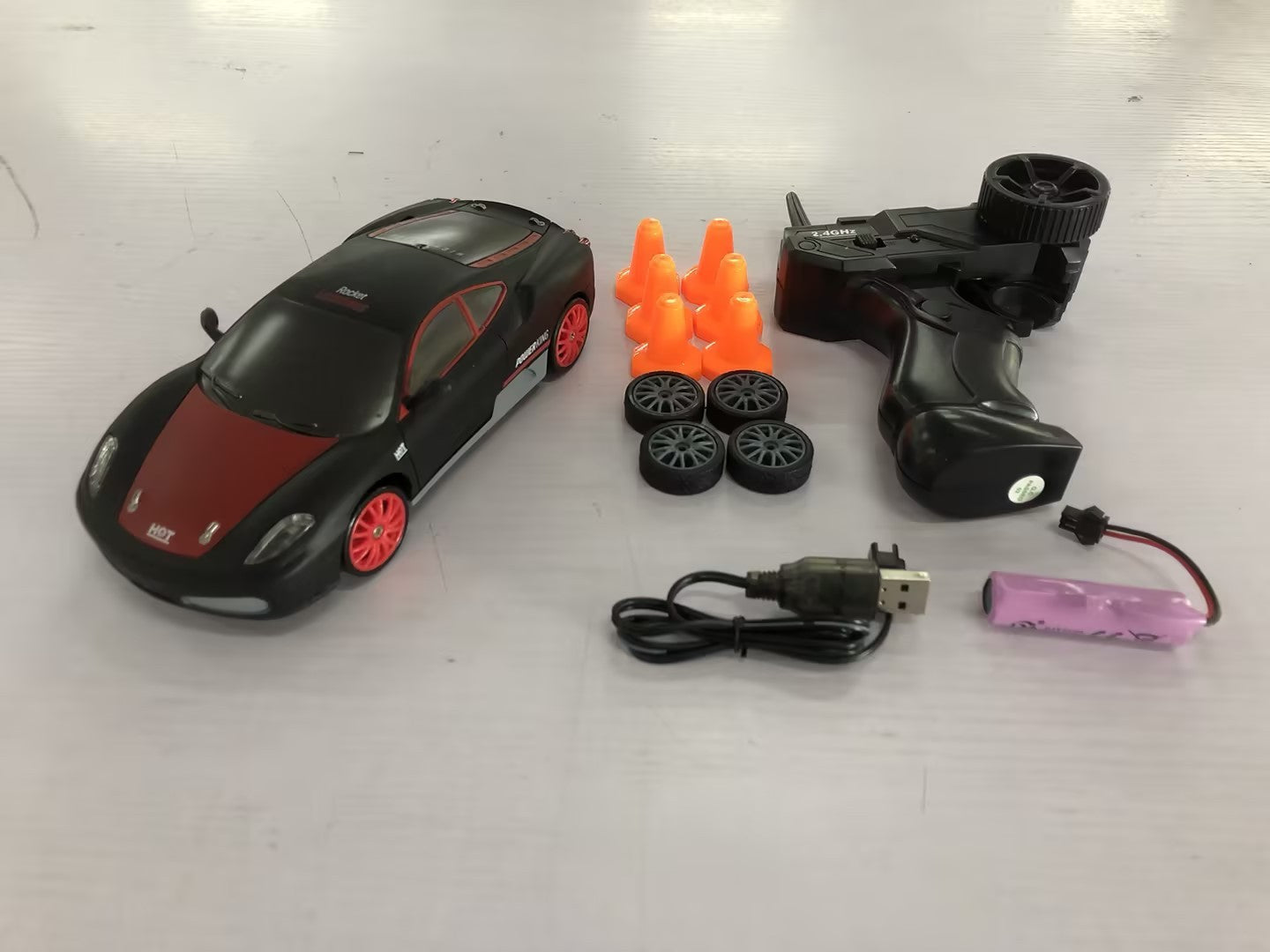 2.4G 4WD RC Drift Car – High-Speed GTR & AE86 Remote Racer Toy for Kids!