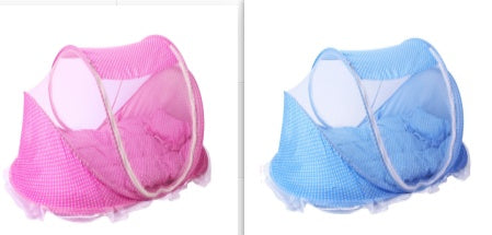 Foldable  Baby Bed Net With Pillow Net 2 pieces Set