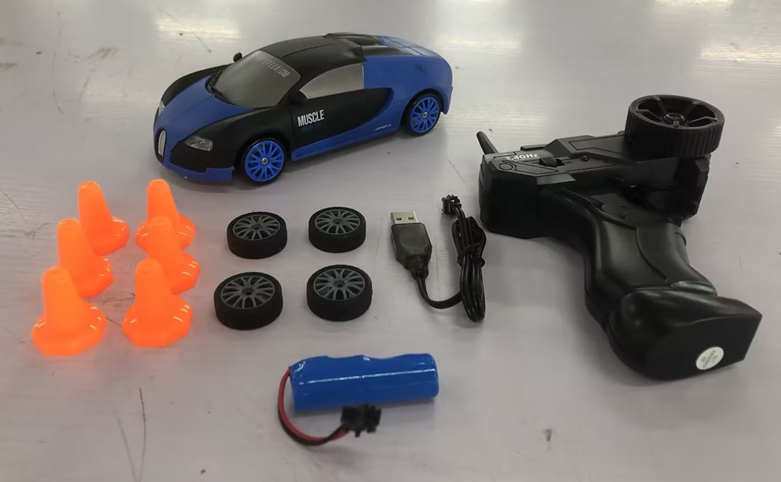 2.4G 4WD RC Drift Car – High-Speed GTR & AE86 Remote Racer Toy for Kids!